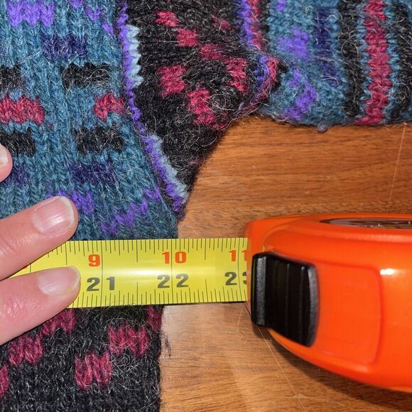 Woolrich VTG Wool Mohair Blend Pullover Sweater Womens XL Preowned Note - Picture 6 of 6